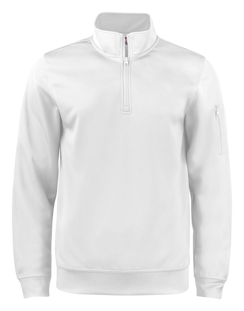 Basic Active Half Zip White XS