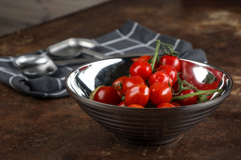 Skål Stainless Dobbeltvegg 3-pk.