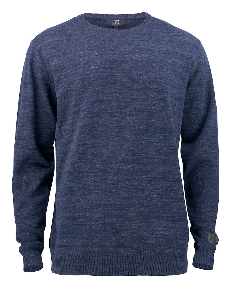 Eatonville Sweater Men Navy Melange S
