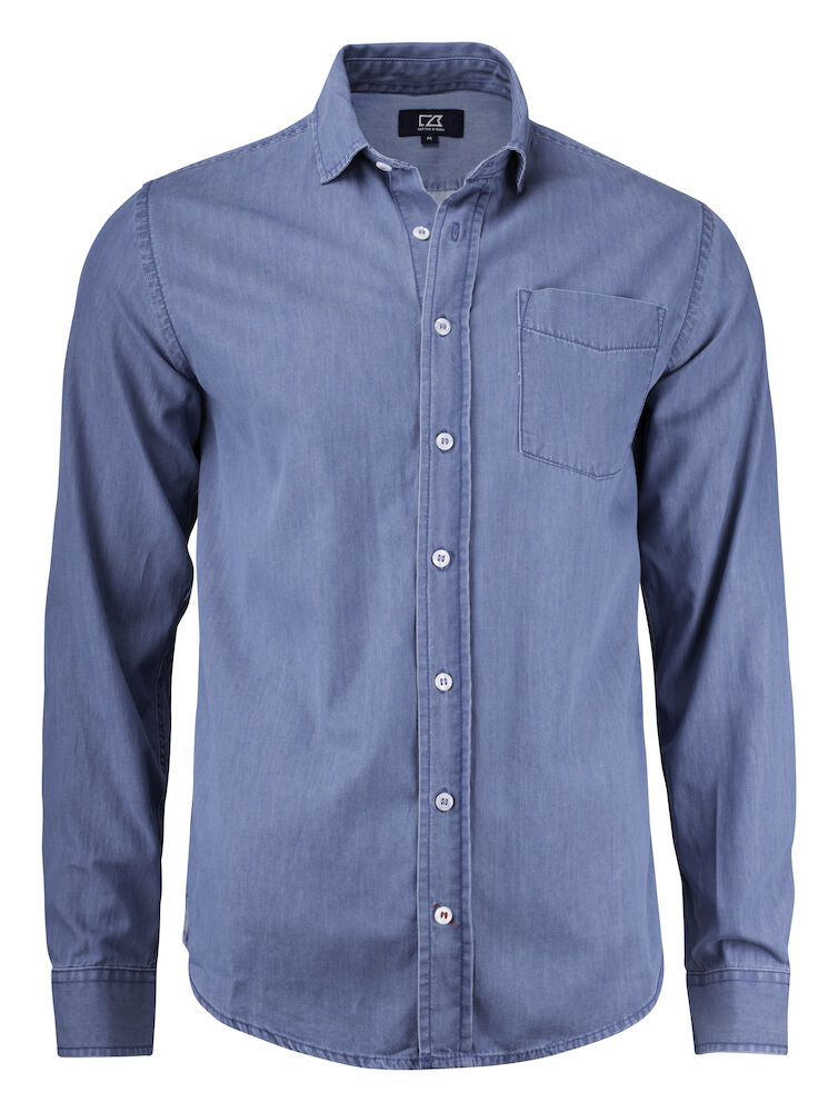 Ellensburg Denim Shirt M Denim Blue S