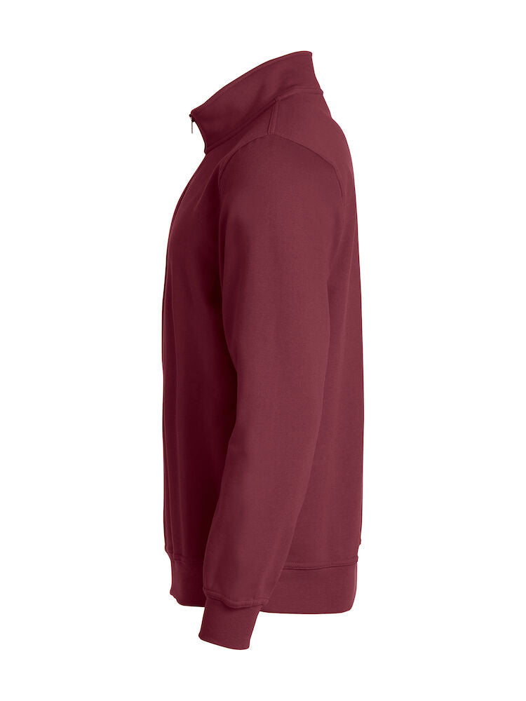 Basic Half Zip Burgundy
