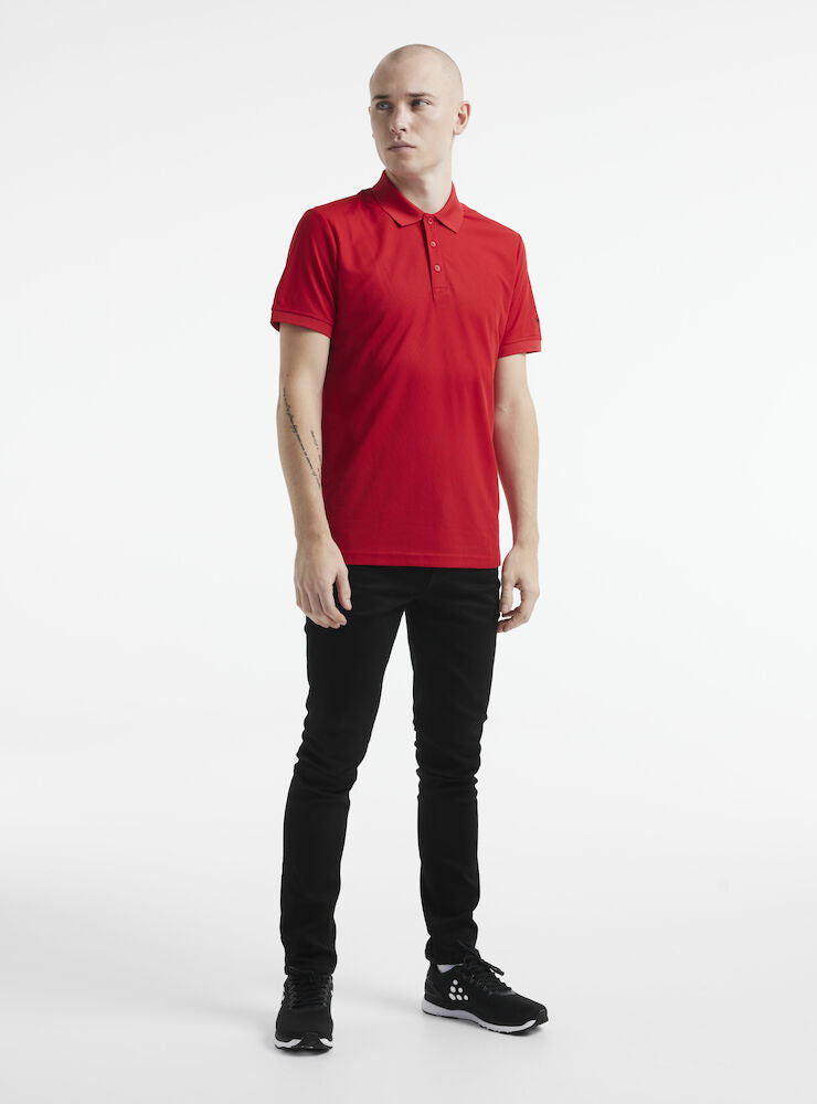 CORE Unify Polo Shirt  M Bright Red