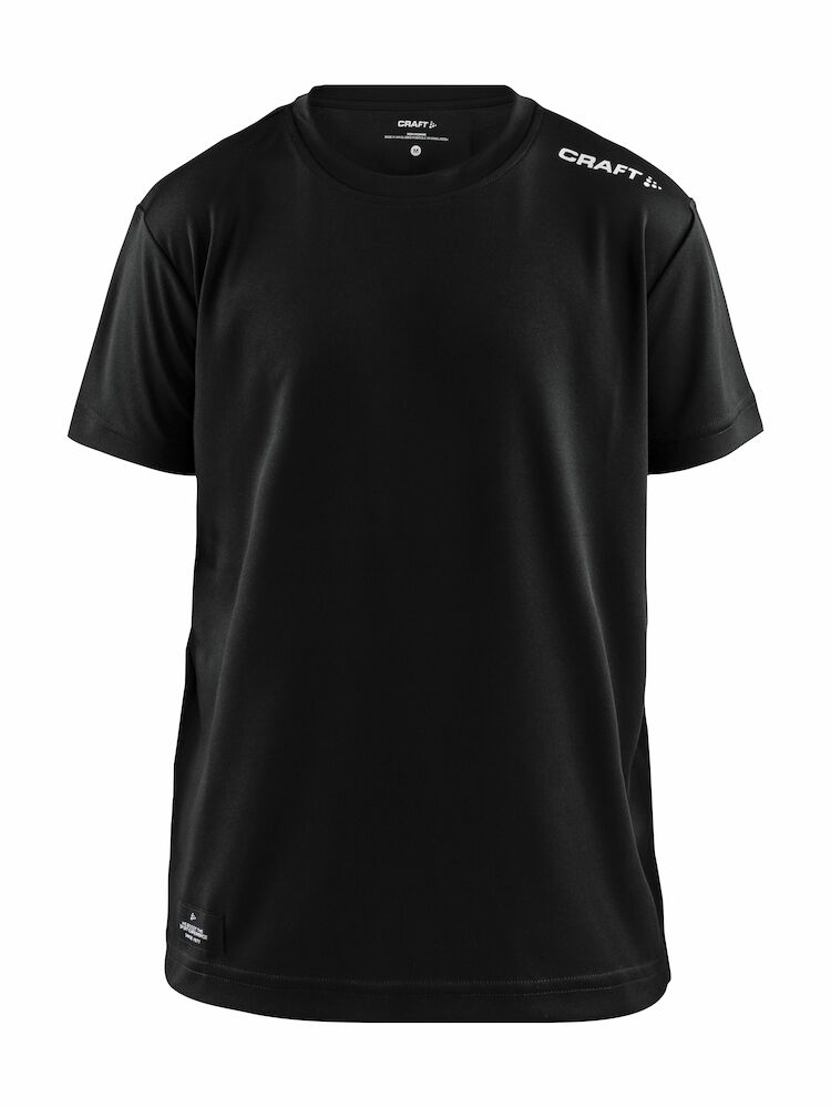 Community Function SS Tee Jr Black 122/128