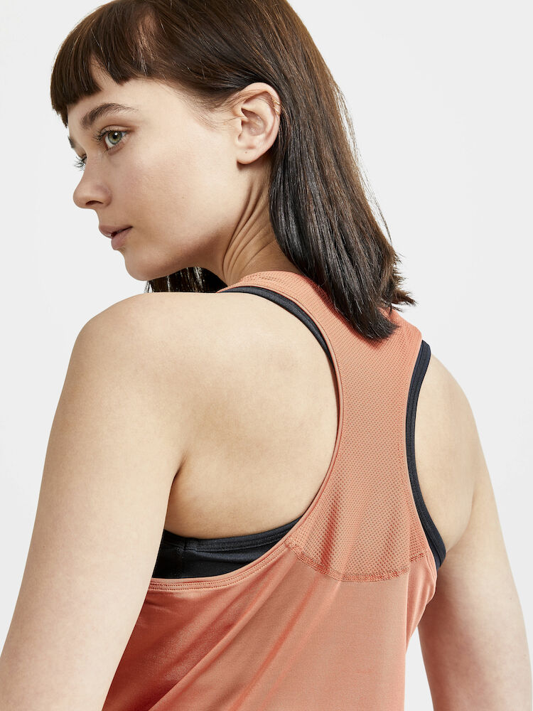 ADV Essence Singlet W Terracot