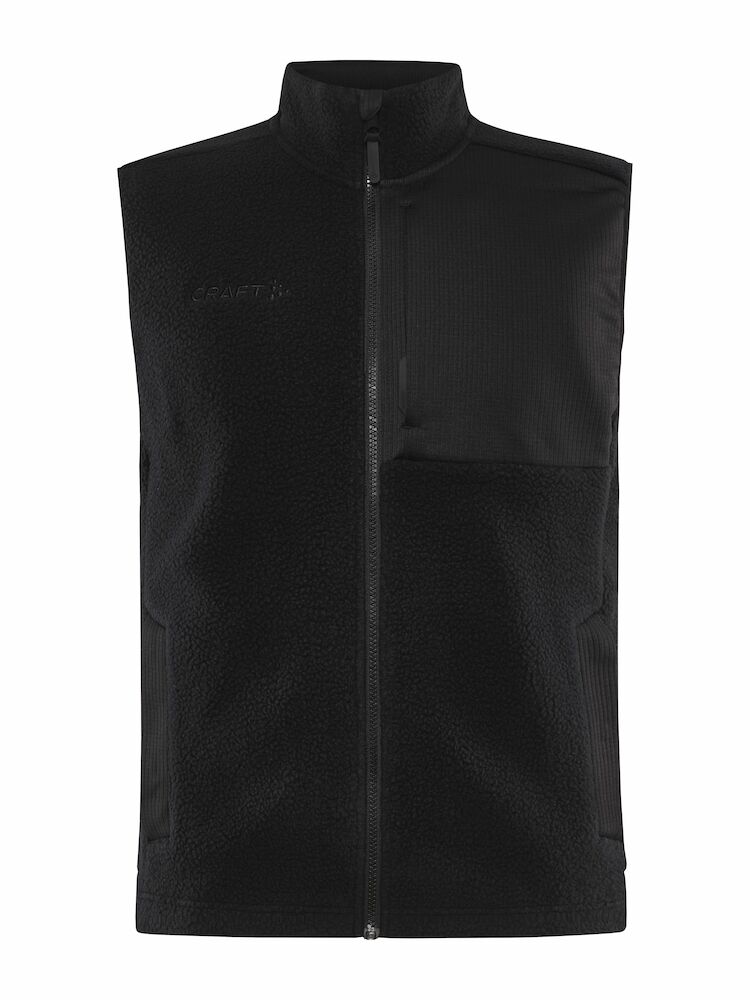 ADV Explore Pile Fleece Vest M Black S
