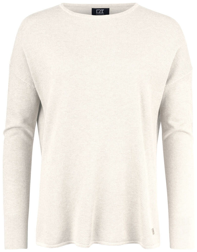 Carnation Sweater Ladies Off White XS
