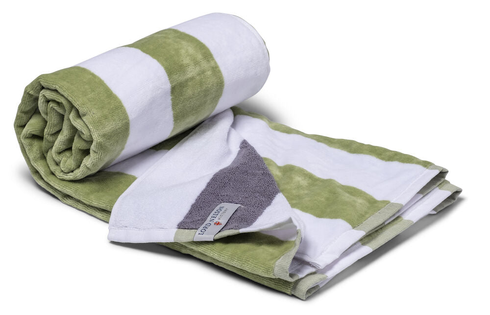 LNV Beach Towel Double Face Green/Grey 0