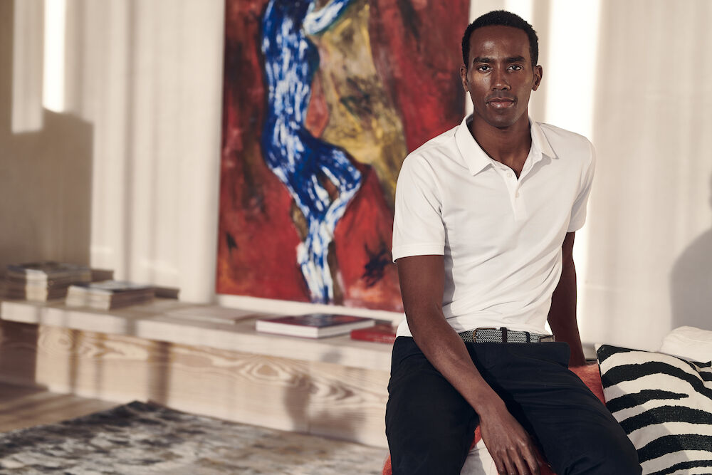 Oceanside Stretch Polo Men