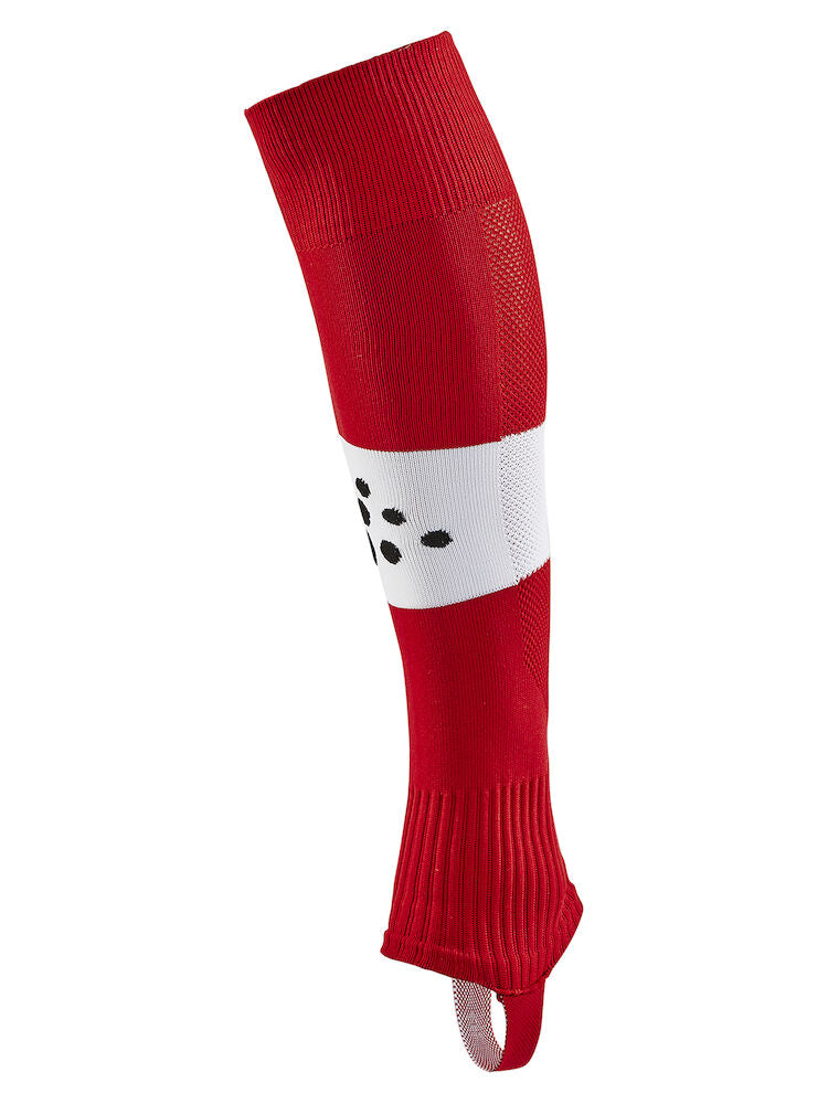 Pro Control Stripe W-O Foot Socks S Bright Red/W 0