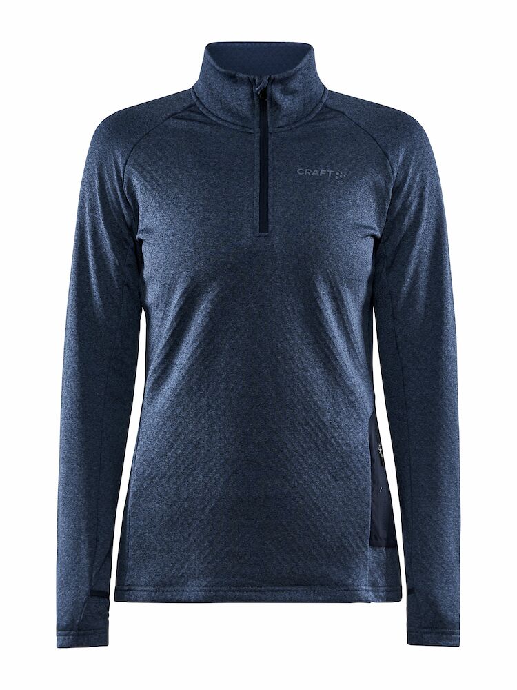 Core Trim Thermal Midlayer W Blues-melange XS