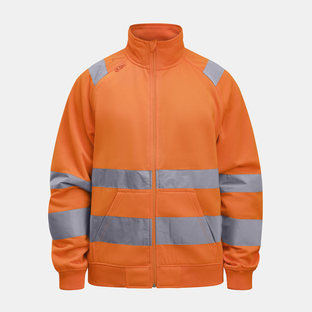 HV Zip Jakke Orange S