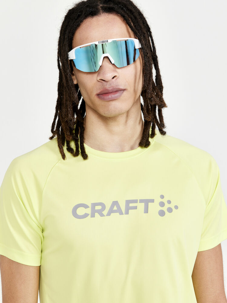 Core Essence Logo Tee M Giallo