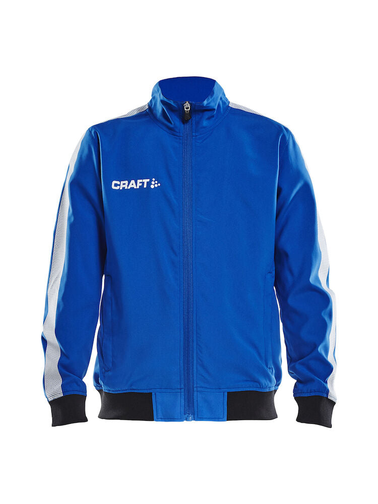 Pro Control Woven Jacket Jr Royal 122/128