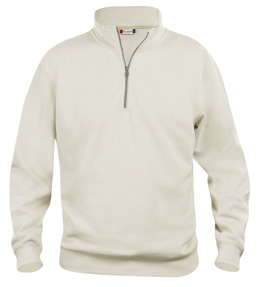 Basic Half Zip Light Khaki