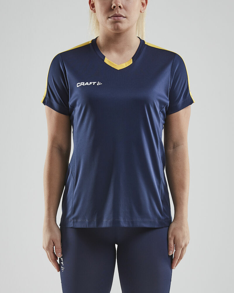 Progress Jersey Contrast W Navy/Sweden Yellow