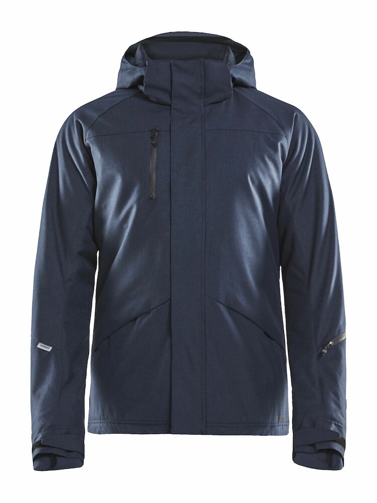 Mountain Padded Jkt M Dark Navy Melange S