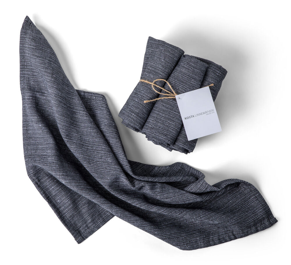 KL Table Cloth Recycled 6-Pack Dark Grey 46x46