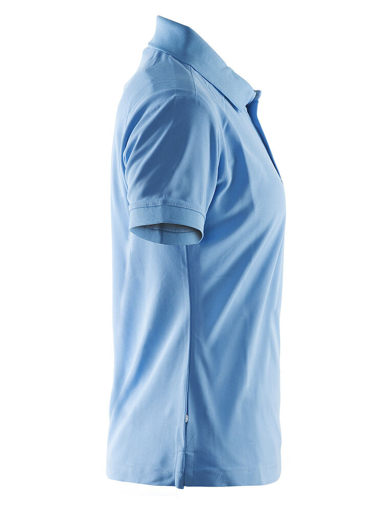 Polo Shirt Pique Classic W Aqua