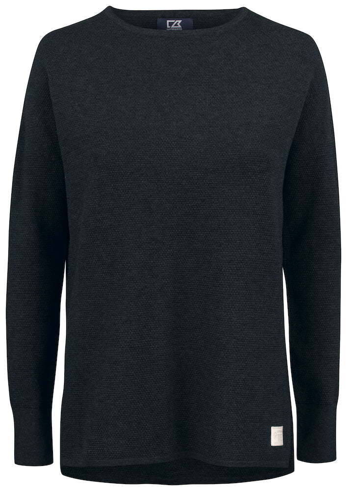 Carnation Sweater Ladies Black XS