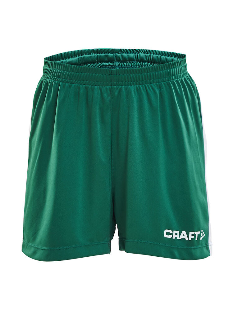 Progress Short Contrast Jr WB L Team Green 122/128