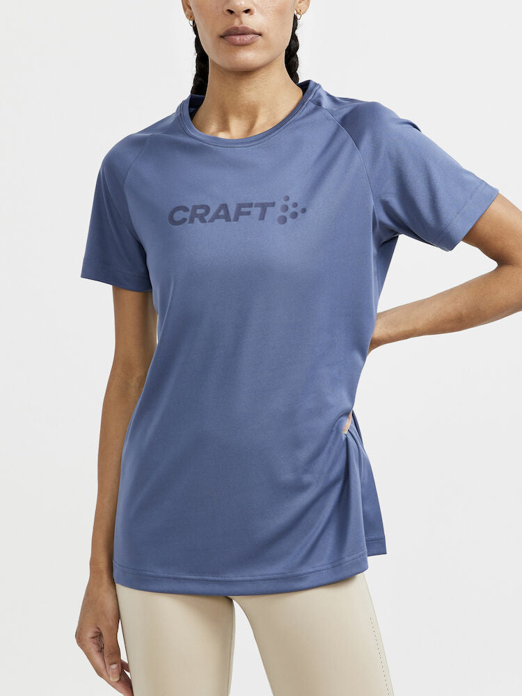 Core Essence Logo Tee W Saphire
