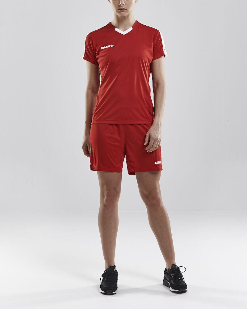 Progress Jersey Contrast W Bright Red