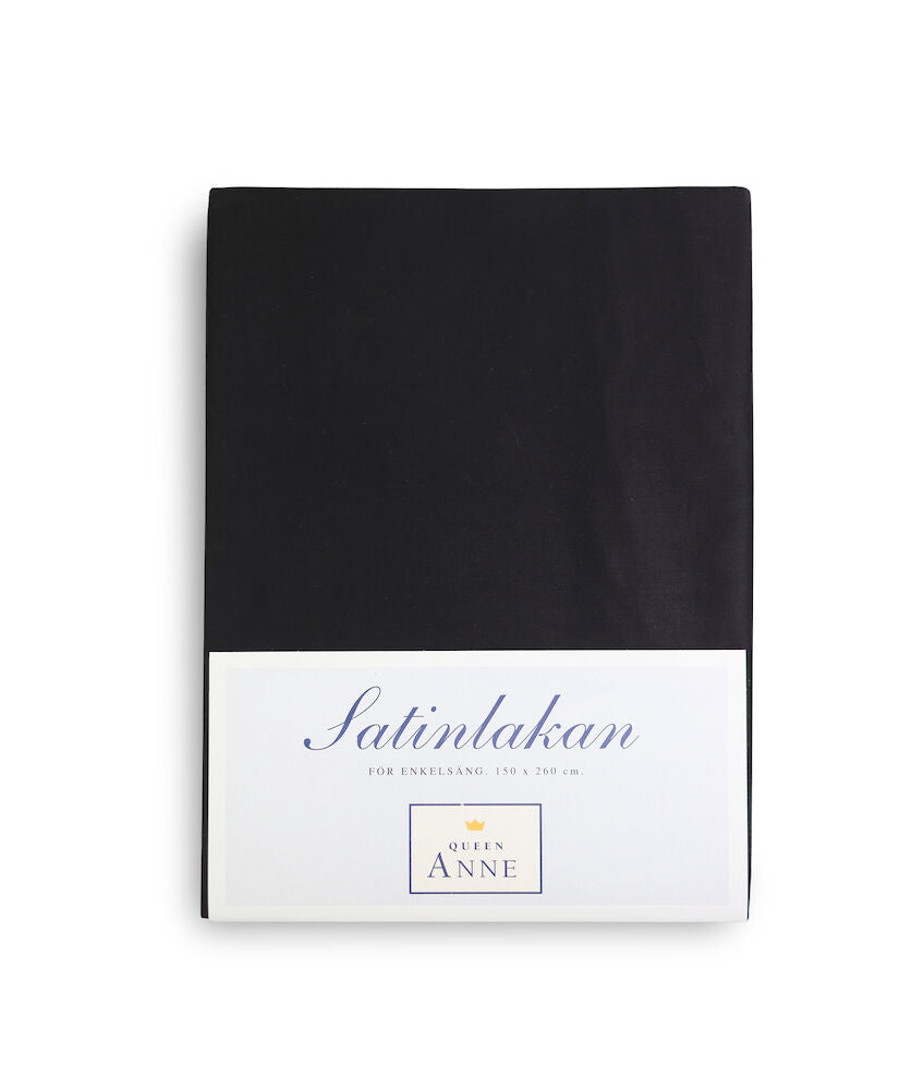 Qa Satin Pillowcase Black 50X60CM