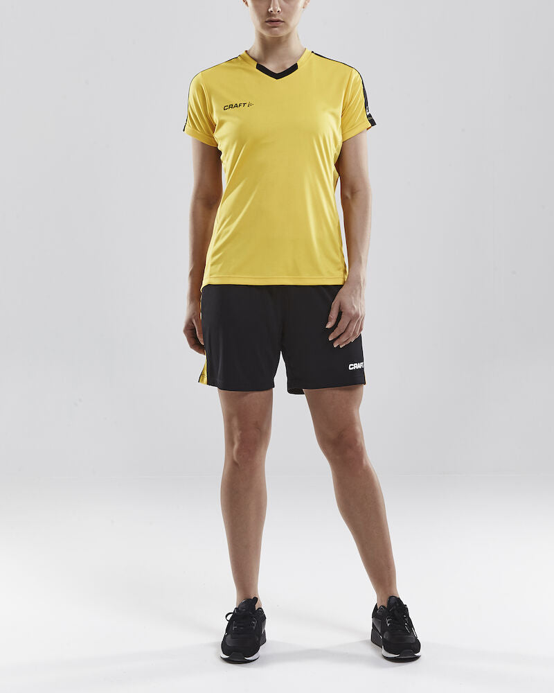 Progress Jersey Contrast W Black/Sweden Yellow