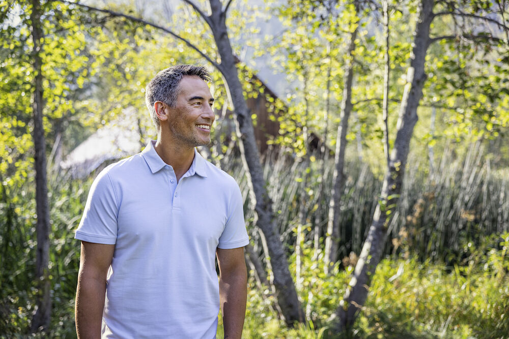 Oceanside Stretch Polo Men
