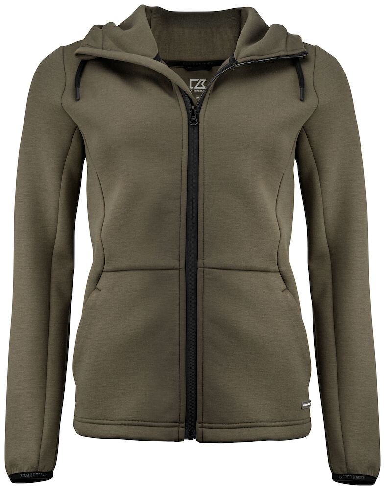 Pemberton Hood FZ Ladies Ivy Green XS