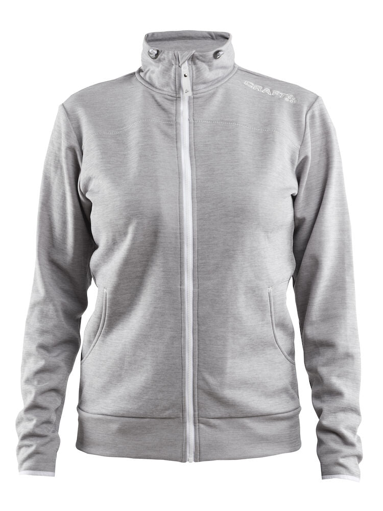 Leisure Jkt W Grey Melange XS
