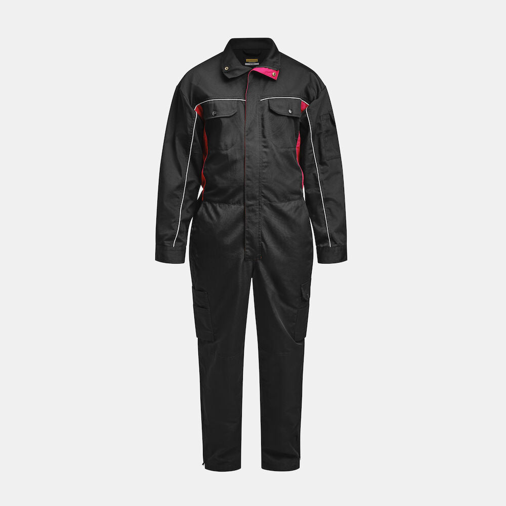 Base Profile Kjeledress Black/Red C46