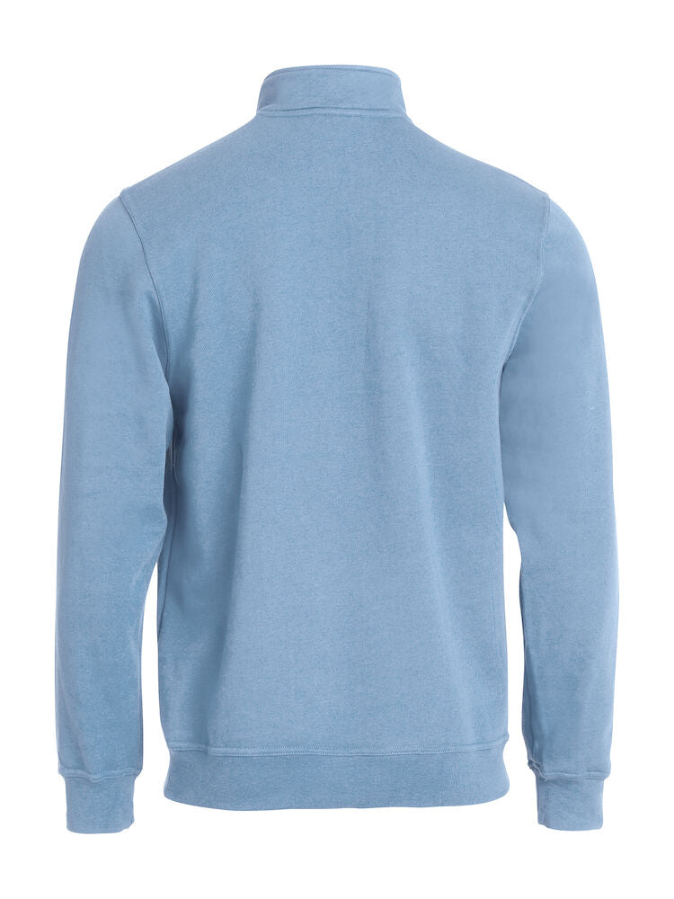 Basic Half Zip Light Blue