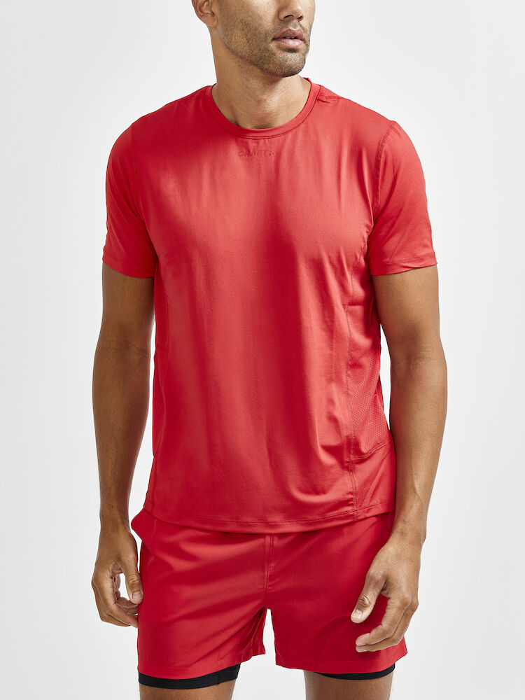 ADV Essence SS Tee M Bright Red