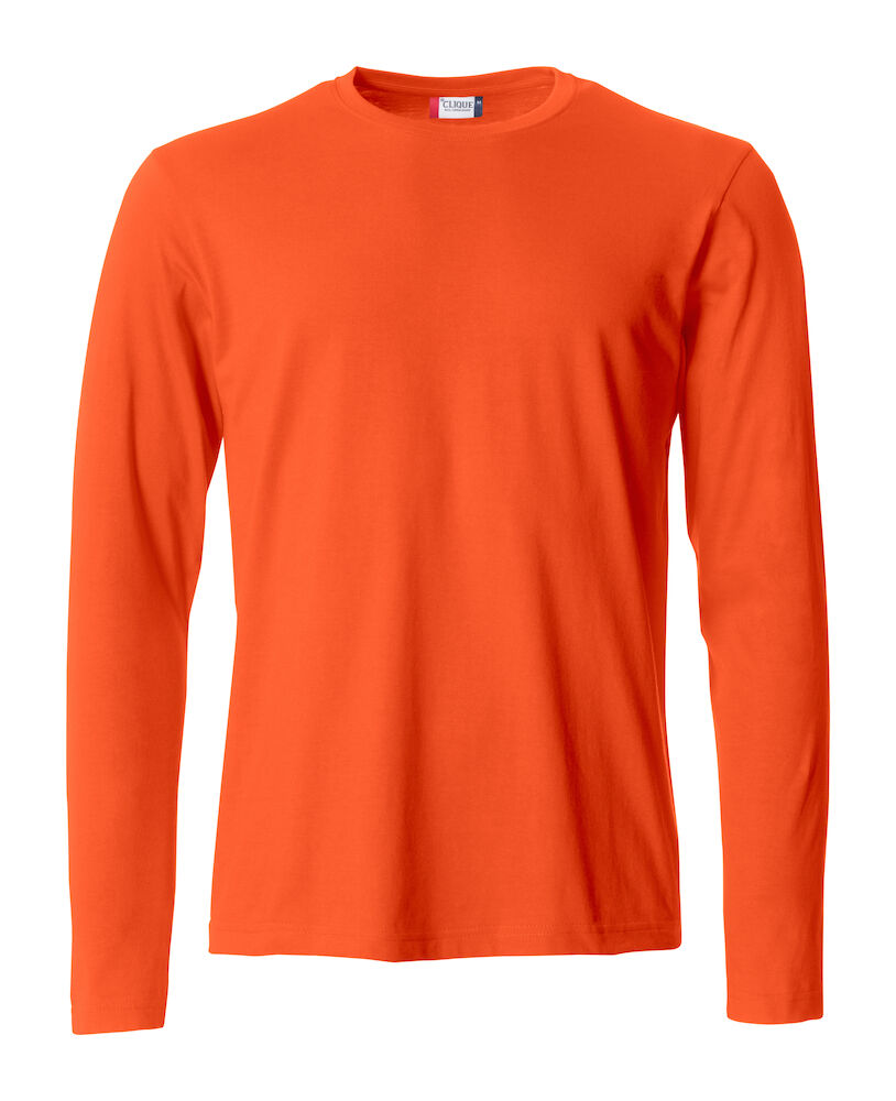 Basic-T L/S Blood Orange XS