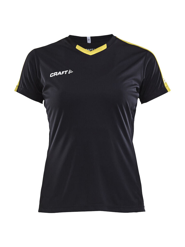 Progress Jersey Contrast W Black/Sweden Yellow