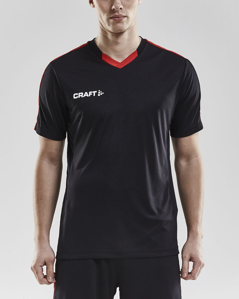 Progress Jersey Contrast M Black/Bright Red