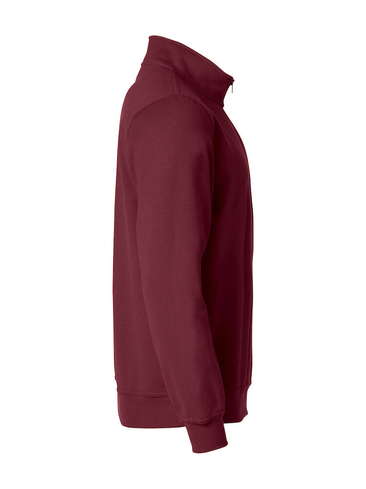 Basic Half Zip Burgundy