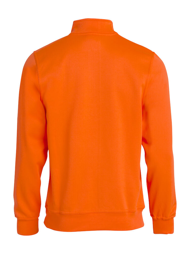 Basic Half Zip Visibility Orange
