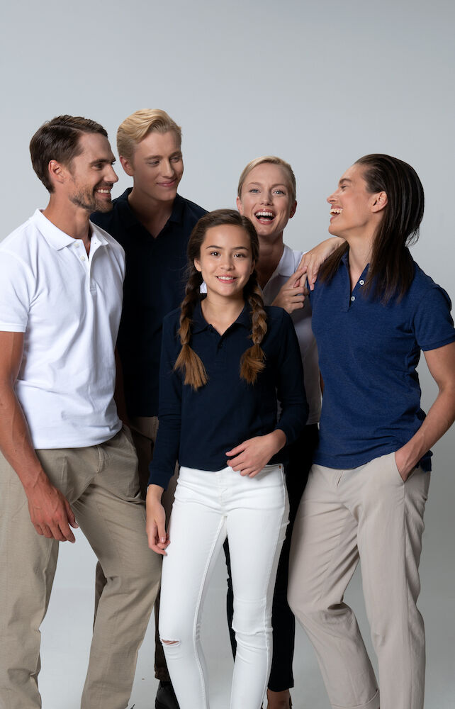 Basic Polo L/S Junior