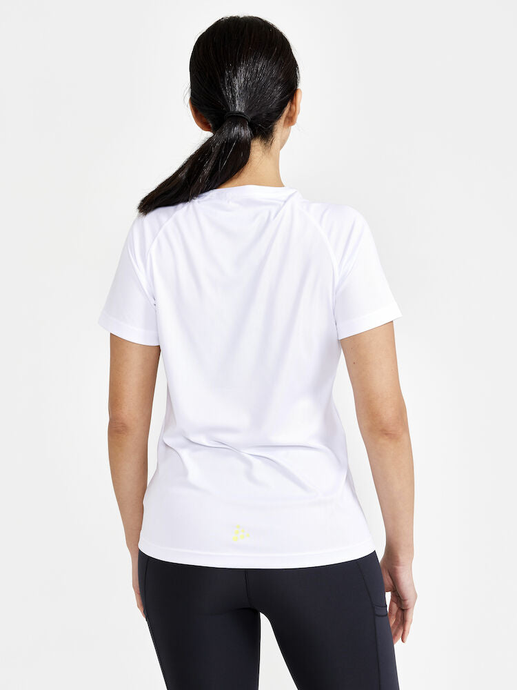 Core Essence Logo Tee W White
