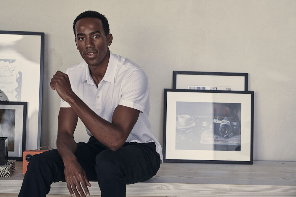 Oceanside Stretch Polo Men