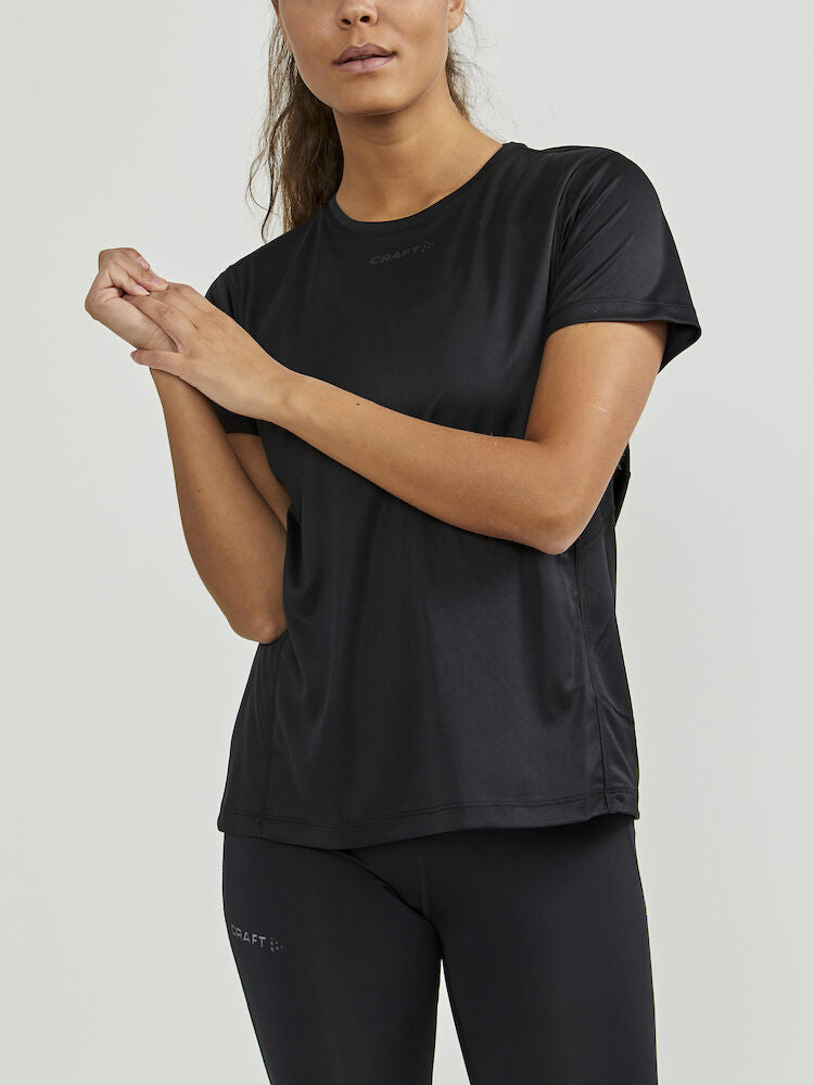 ADV Essence SS Tee W Black