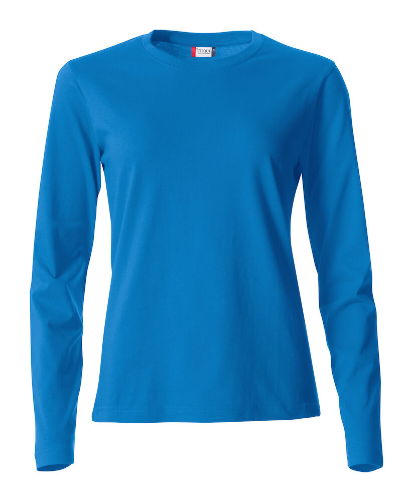 Basic-T L/S Ladies Royal Blue XS