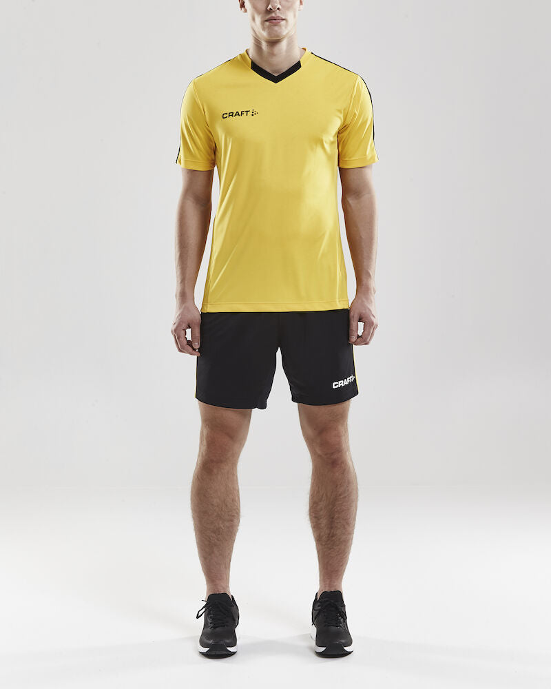 Progress Short Contrast M Black/Sweden Yellow