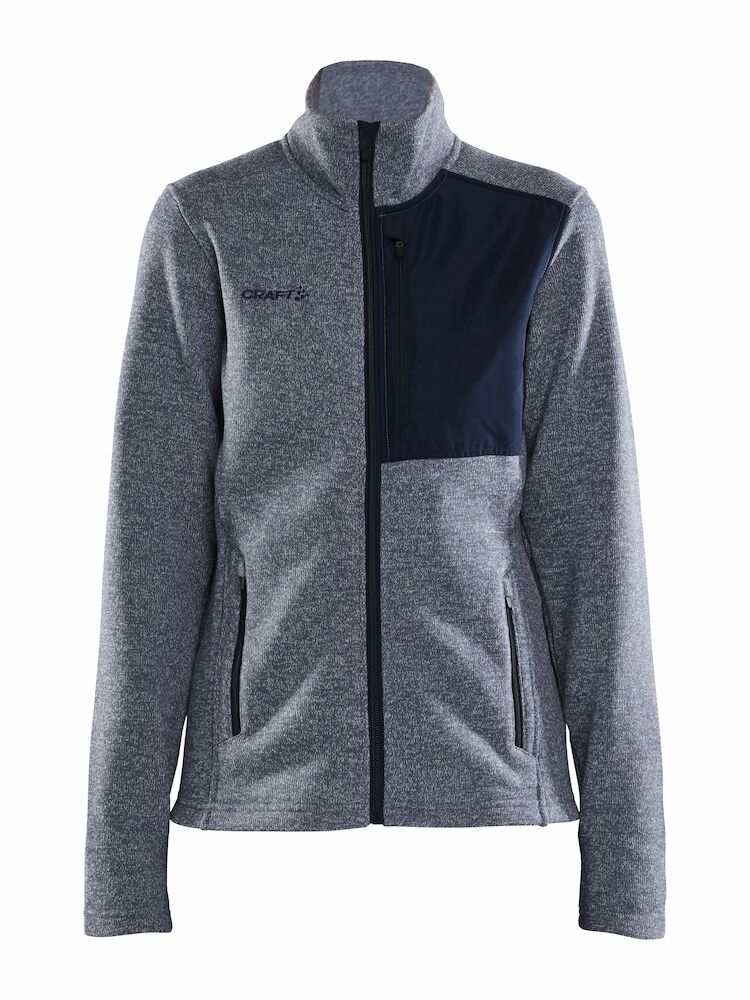 Adv Explore Heavy Fleece Jacket W Flow-blaze XS