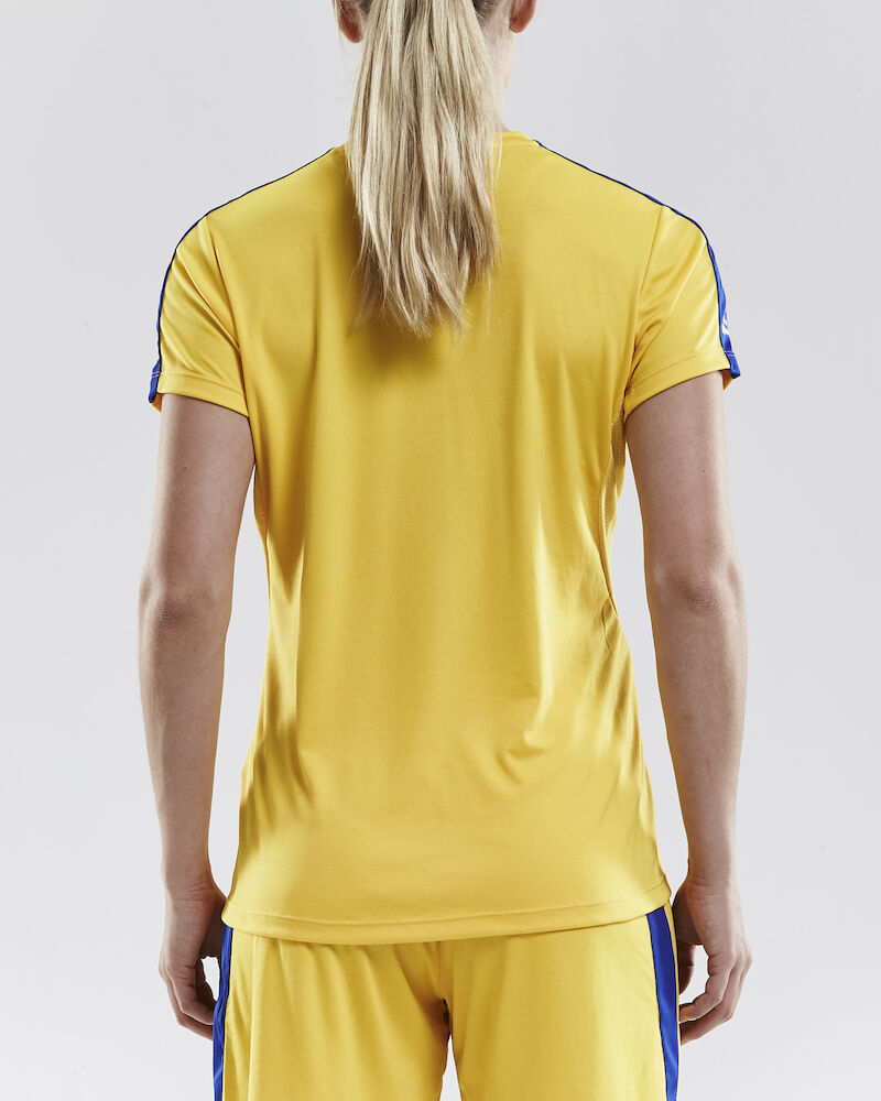 Progress Jersey Contrast W Sweden Yellow/Club Cobolt
