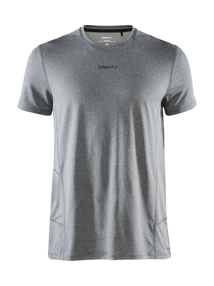 ADV Essence SS Tee M Dk Grey Melange