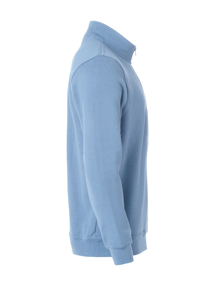 Basic Half Zip Light Blue
