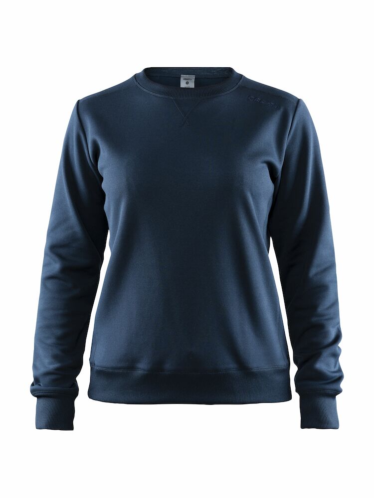 Leisure Crewneck W Dark Navy XS